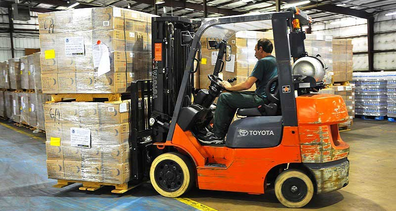 газовый двигатель для складского погрузчика